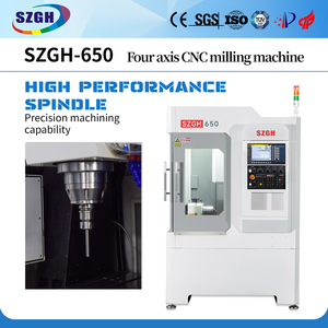 小型精密4轴650机械SZGH最新系统立式加工中心3/4轴 - Product Image 3