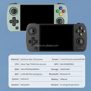 Siêu anbernic rg405m cầm tay trò chơi giao diện điều khiển màn hình cảm ứng 4inch IPS hỗ trợ Wifi và BT với <span class=keywords><strong>Google</strong></span> Play cửa hàng Android 12 hệ thống - Product Image 6