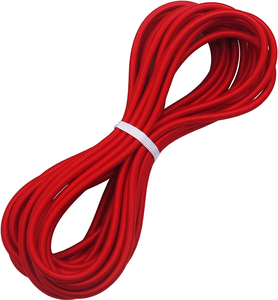 Xinda colorido 2mm 3mm 4mm banda elástica de poliéster cordón elástico redondo estiramiento fuerte trenzado banda elástica cuerdas cuerda - Product Image 1