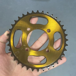 Motosiklet şanzıman parçaları 38t 15t 428-128 zincir motosiklet dişli seti <span class=keywords><strong>GN125</strong></span> motosiklet parçaları