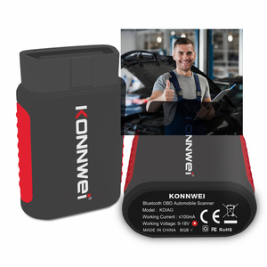 KONNWEI KDIAG strumenti diagnostici per veicoli strumento di scansione diagnostica del sistema completo Bluetooth OBD2 professionale per l'aggiornamento gratuito di più auto - Product Image 1