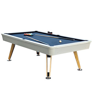 Bàn bida gia đình Mỹ trong nhà 8 feet (209cm), khung gỗ chắc chắn, túi da thật, đệm thép không gỉ, bền bỉ - Product Image 5