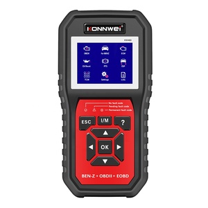 AumotiveスキャナーKonnweiKW460車診断スキャナーOBD2EOBDメルセデス用チェックエンジンコードリーダー
