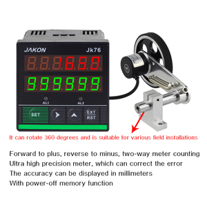 6 Digital <strong>Display</strong> Length Measuring Counter.wire Measuring Counter,digital Counter Meter - Product Image 2