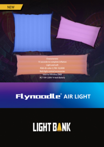 FlynoodleL18C/L14C สี RGB ไฟคอลัมน์อากาศ L14C 100w สี่ฟุตสีโคมไฟคอลัมน์อากาศ - Product Image 2