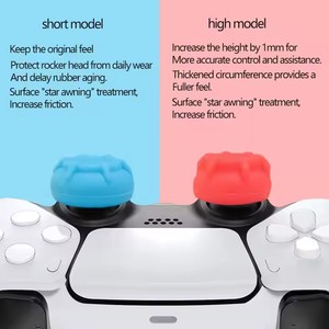 PS5 için silikon kapak/PS4/XBOX 360/anahtarı Pro Joystick oyunu başparmak kavrama Analog sopa kapak - Product Image 4