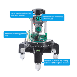 Nivel de haz de luz verde autonivelante, alto rendimiento, para exteriores, 360 - Product Image 5
