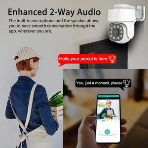 8MP <strong>IP</strong> POE Active Deterrence <strong>Camera</strong> System Two Way Audio Security Network <strong>Camera</strong> CCTV 4K NVR Kit