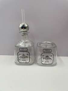 375ml Mini Tequila chai tái sử dụng cup Mini agave chai rượu vang với nút chai - Product Image 3