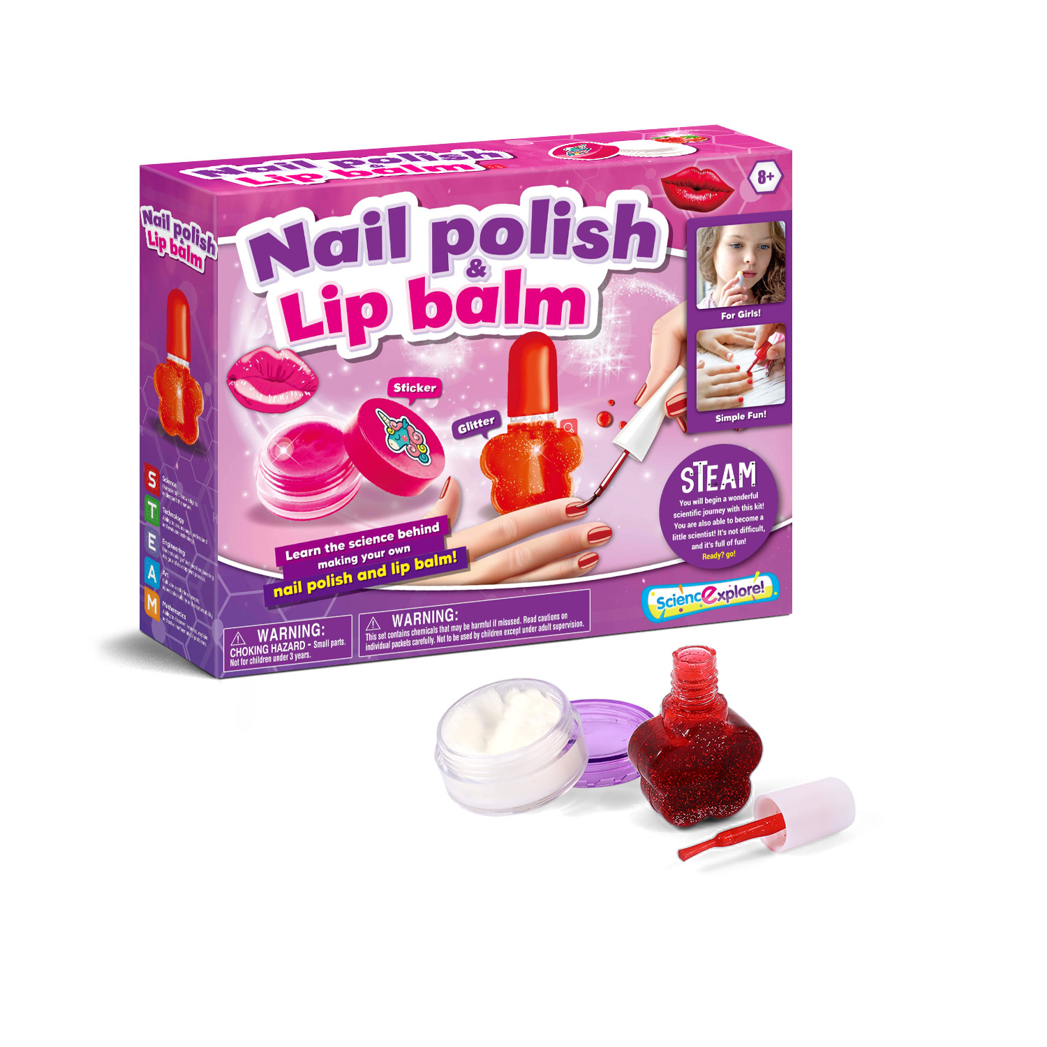 Esmalte de Uñas y Bálsamo Labial Myo