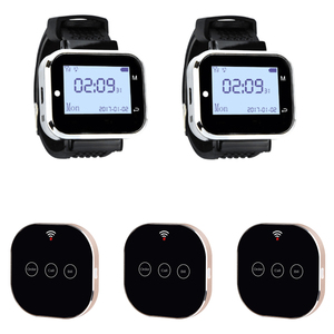 Catel High Quality Wireless Paging System Metal Frame Touch Screen <strong>Call</strong> Button