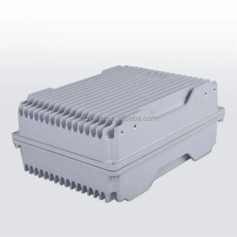 Custom 5G Basisstation Ip67 Outdoor Zonnebatterij Heatsink Waterdichte Doos Gegoten Aluminium Behuizing