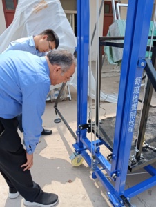 500KG pengangkat perancah listrik portabel seluler, Lift lift kecil untuk Construction2-8m pengangkat perancah listrik - Product Image 5