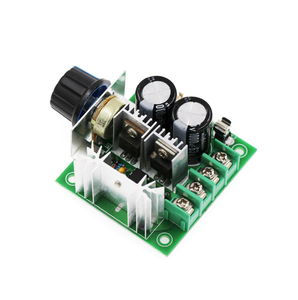 Controlador de velocidad del motor de CC PWM Interruptor de controlador de velocidad continua Alta eficiencia 12V-40V 10A - Product Image 3
