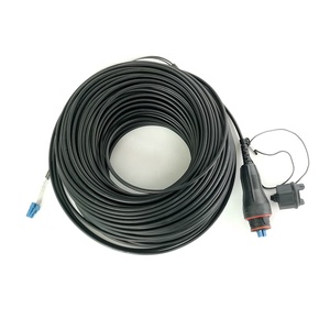 <span class=keywords><strong>Lszh</strong></span> lsfh 4.8 מ "מ 9/125um שחור ז 'קט שחור חמוש חיצוני דופלקס sm עם IP lc מחבר