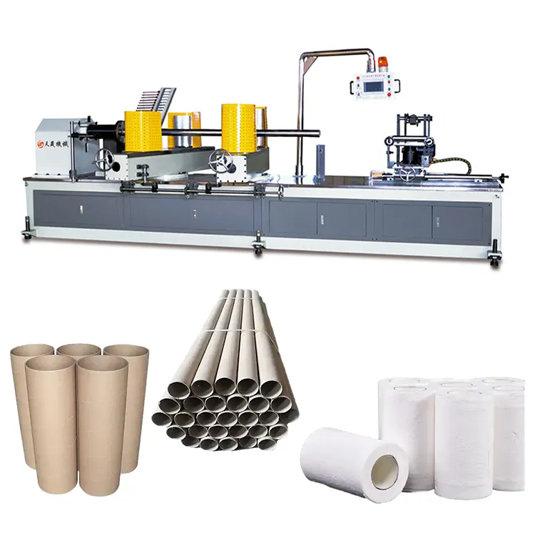 Fully automatic tissue paper tube producing machinery paper core making machine price