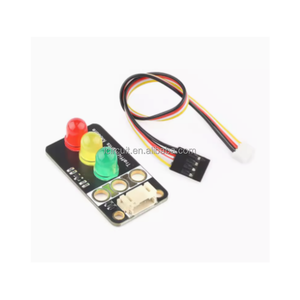 Modulo di segnale stradale a LED, modulo di emissione semaforici, blocco di costruzione LEGO compatibile con Arduino microbit - Product Image 2
