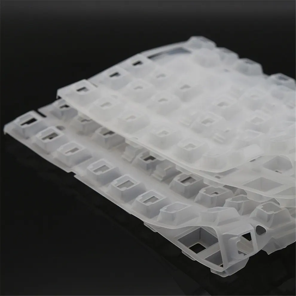 Süper ince suya dayanıklı özel bilgisayar dizüstü silikon klavye membran toz koruyucu kauçuk cilt kapağı