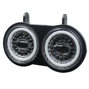 OEM Buell XB Model XB9S 2003 s 2010-6000 yıl LED far projektör Hallo yıldırım DRL Halo yeni durum k renk - Product Image 1