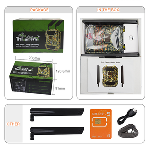 Светодиодный датчик движения Gprs Hunter Camera Remote Control PIR Range 20 m 57 Pcs SD Card 2,0 дюйма 20 метров Ce/fcc/rohs фиксированный фокус - Product Image 6