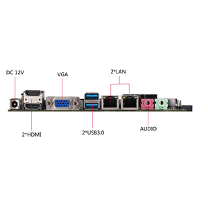 POSシステム用のgpio vga hdmを備えた最新のIntelH81 lga1150 Haswell x86シングルボード産業用ミニitxマザーボード - Product Image 2