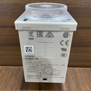 H3BA-N DC24V 11-Pin DPDT analogico a stato solido con 5A 250V carico di resistenza AC IP40 uso industriale uscita limitata nel tempo - Product Image 2