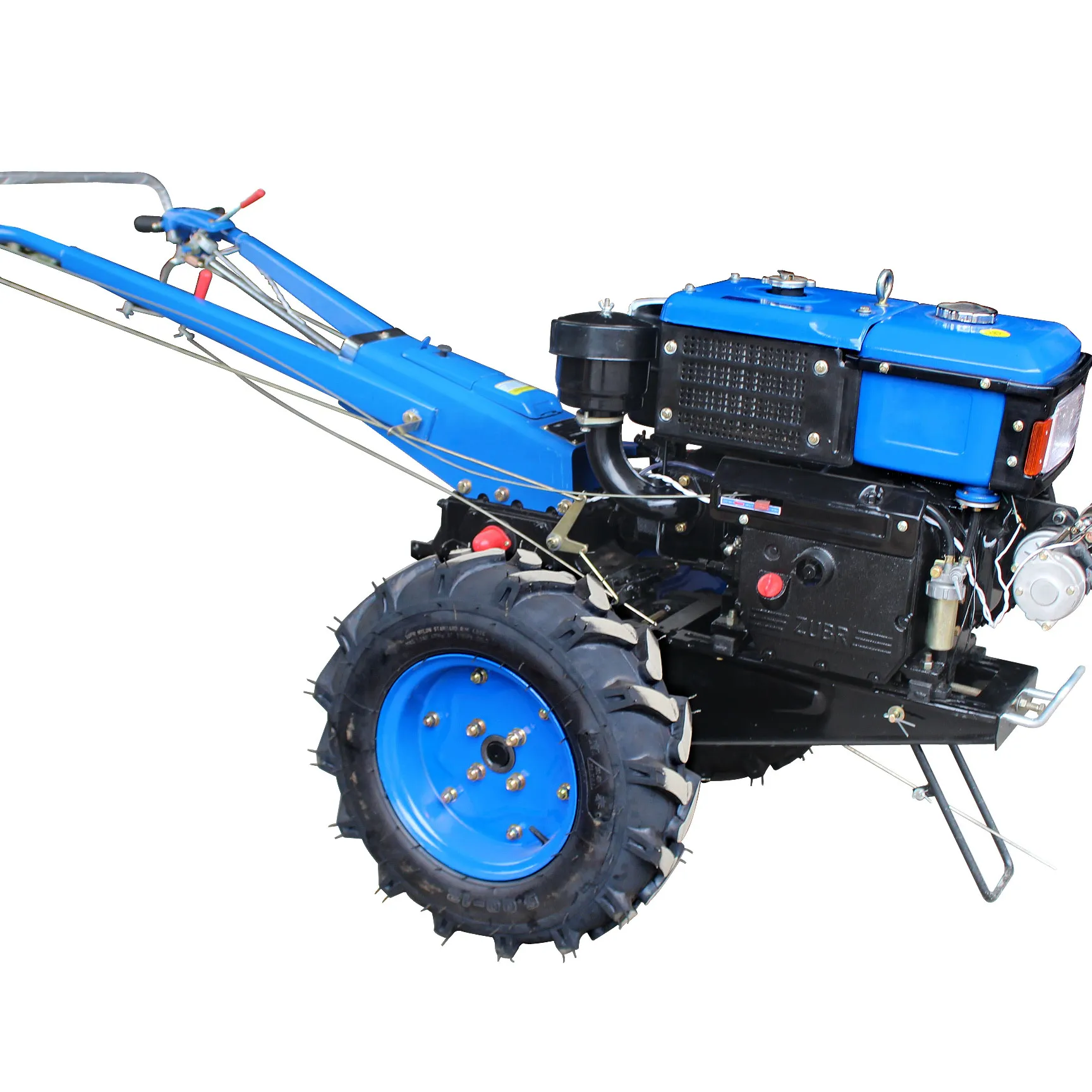 High quality factory supply cheap price water cooled diesel two wheel walking tractor