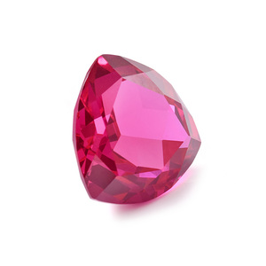 Roomy Gems Wholesale 3.5ct Certified 25mm Trillion Cut <strong>Ruby</strong> Red Lab Created <strong>Ruby</strong> Stone Price Per Carat <strong>Ruby</strong> - Product Image 3