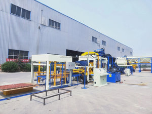 Ladrillo de pavimentación de hormigón de Piedra de Arena de cemento/máquina automática para hacer bloques de hormigón, máquina automática para hacer bloques de hormigón - Product Image 3