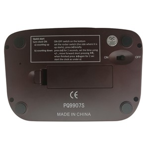 Orologio da scacchi marrone Timer da scacchi digitale per gioco da tavolo professionale con conteggio degli scacchi up -down,Bonus e Delay - Product Image 5