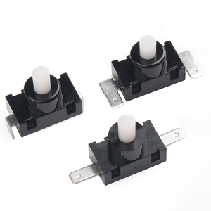 KAN-L5 Power Lock <strong>Switch</strong> Push Button Locking <strong>Switch</strong> 7.5A 250V AC 2P 4 Pin on OFF T125 for Water Heater Vacuum Cleaner - Product Image 5