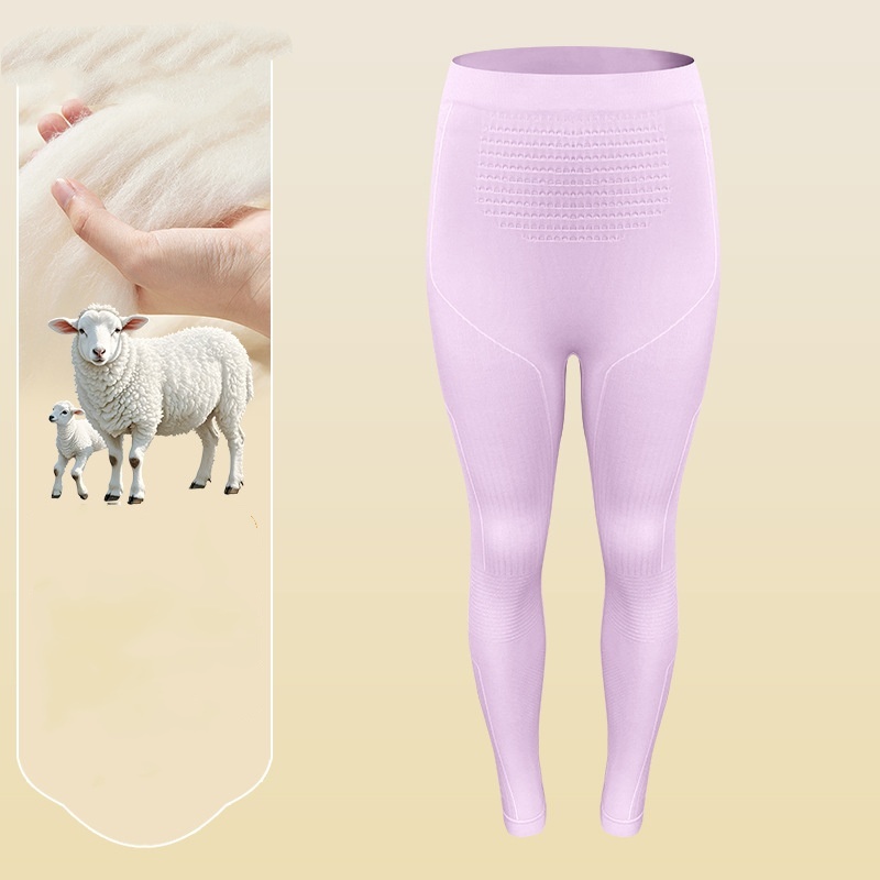Pantalon blanc rose