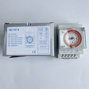 Mini-Einstellung 15 Minuten Din Rail 24 Stunden Täglich programmier barer analoger mechanischer Timer Zeit schalter SUL181d AC 110V 230V - Product Image 6