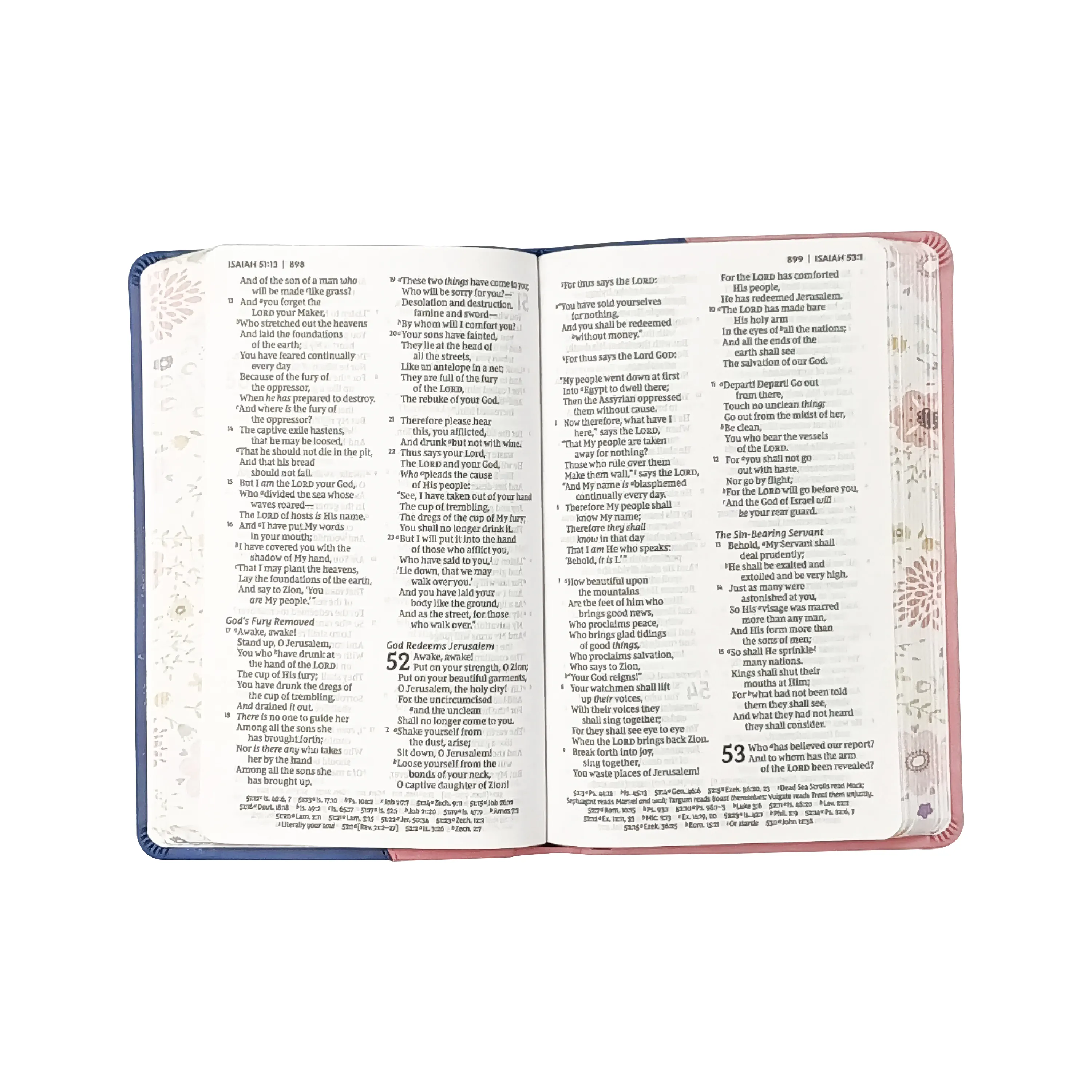 Copertine in pelle Bibles Kjv Holy Bible King James Version stampa del libro della bibbia