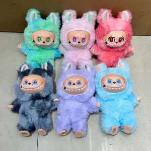 QY Labubu Macarons Cute 3rd Generation Vinyl Face Blind <strong>Box</strong> <strong>Plush</strong> Colorful Pop Mart 3.0 Labubu Blind <strong>Box</strong> Birthday Gift - Product Image 3