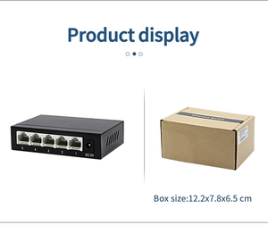 OEM/ODM <strong>Network</strong> <strong>Switch</strong> 5 Port 10/100M IEEE802.3af External Ethernet Power Supply Adapter for IP Camera Printer Fax Machine - Product Image 6