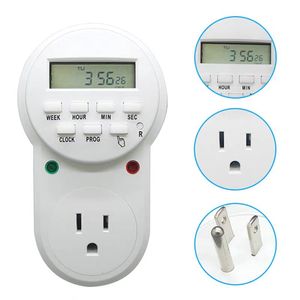 Interruttore di trasferimento automatico Timer 15A 220V automatico acceso/spento il secondo interruttore Timer digitale programmabile LCD settimanale - Product Image 3