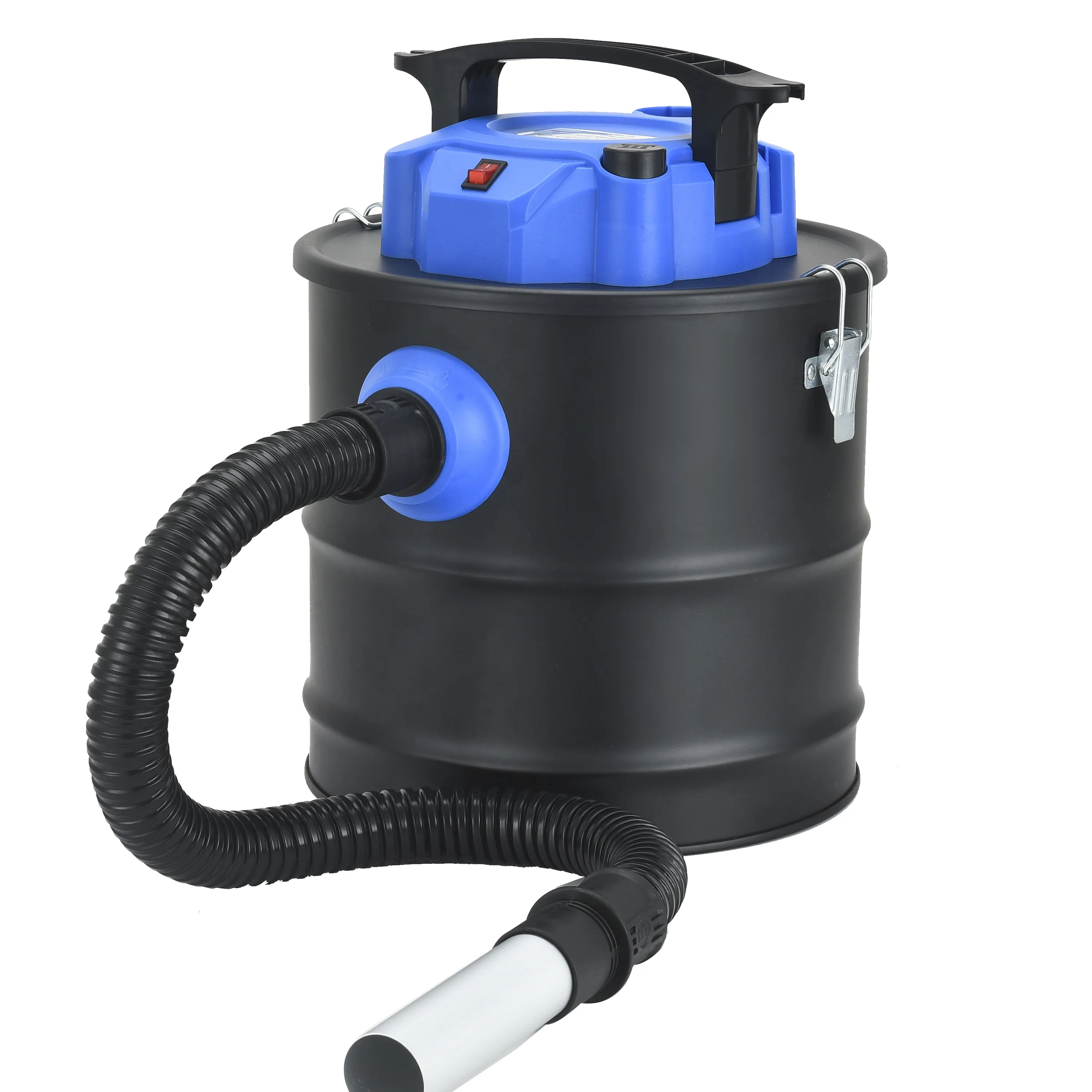 Aspirador de cenizas de 15L y 1200W para recoger cenizas calientes de estufas de leña o estufas de pellets o chimeneas o fogatas