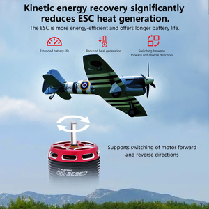 20A - 100A بمحرك بدون فرش ESC وحدة تحكم بطاقة برمجة lcd ملحقات fpv لطائرات طراز الطائرات بدون طيار - Product Image 4