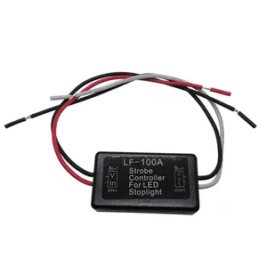 ตัวควบคุมแฟลช LED LF-100A GS-100A แบบสากล12-24โวลต์สัญญาณไฟกะพริบสำหรับรถยนต์ไฟเบรค LED ไฟสัญญาณ - Product Image 1