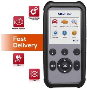 Fahrzeug Autel Auto Maxilink Ml629 Auto Obd Obd2 Scanner Code Reader Maschinen diagnose werkzeuge - Product Image 1