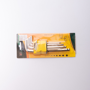T10 T15 T20 T25 T27 T30 tt45 T50 karbon çelik bilye nokta kafa 9 adet L tipi alyan anahtarı takımı dokuz adet l-tipi Allen anahtarı anahtarı seti - Product Image 4
