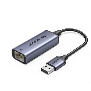 UGREEN Adaptador USB a Ethernet 2,5 Gb, USB 3,0 a RJ45 Red de computadoras Internet LAN Ethernet Dongle para computadora portátil - Product Image 1
