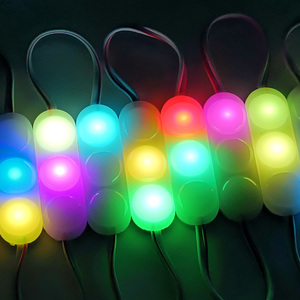Wholesale <strong>LED</strong> Advertising Light Box Luminous Word Module 2835 RGB Flash Store Channel Letters Board 12v <strong>Led</strong> Modules - Product Image 1