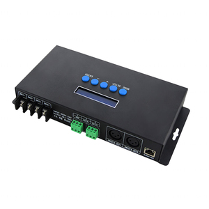 DC 5V 12V 24V Ethernet a SPI / DMX 512 LED Stage Digital Pixel Light Converter Controller canale porta a 16 vie 3A/CH ArtNet-SPI - Product Image 3