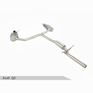 ระบบท่อไอเสียแบบ catback สำหรับรถ Audi Q5 2.0T 2014-2018ปลายท่อไอเสีย SS304พร้อมการควบคุมวาล์วสูญญากาศ - Product Image 2