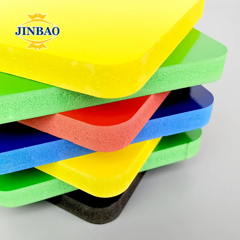 Jinbao Hoge Dichtheid 1.22X2.44M 8Mm 10Mm 12Mm 15Mm Witte Kleur Pvc Celuka Foam Board Voor Keukenkast