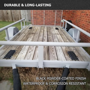 2 'e theo dõi đường sắt Tie-down Kit Heavy Duty E theo dõi đường ray hệ thống điện bọc thép cho Đảm bảo hàng hóa - Product Image 6