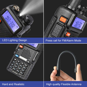 Baofeng Uv-5R Mobile <strong>Radio</strong> <strong>Intercom</strong> Communication Spy Devices Subway Equipment Other Hotel Home Security <strong>System</strong> Walkie Talkie - Product Image 2