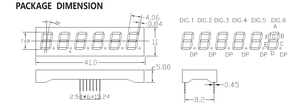 0.3 Inch <strong>LED</strong> 6 Digit <strong>7</strong> <strong>Segment</strong> Digital <strong>Led</strong> Clock <strong>Display</strong> Weigh Watch
